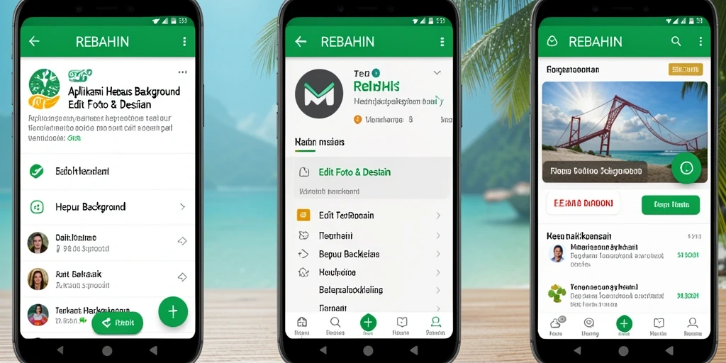 Antarmuka aplikasi REBAHIN untuk penghapusan latar belakang yang intuitif.